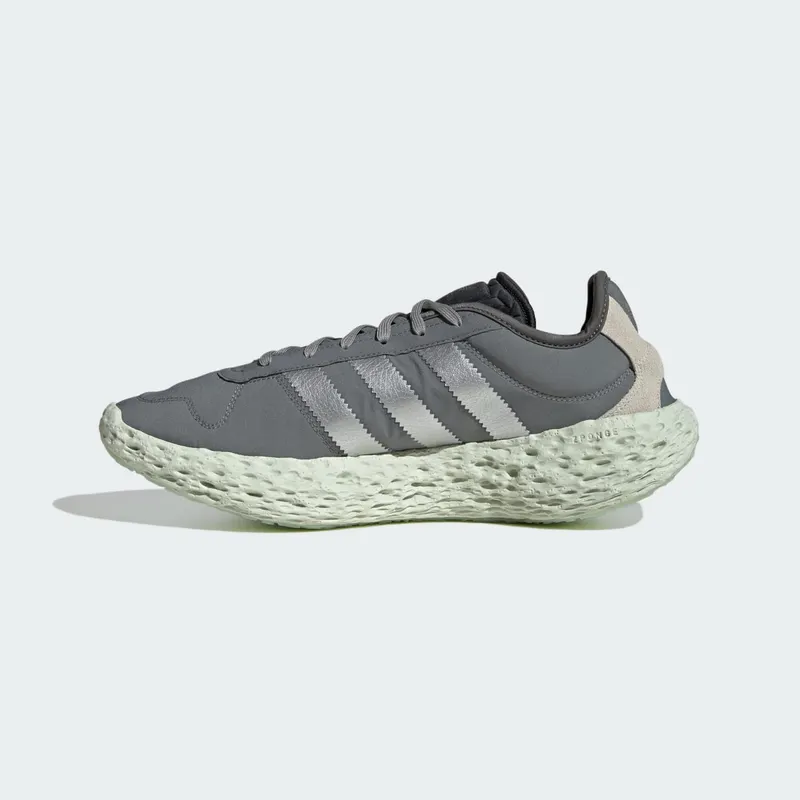 Adidas Zponge Grey Four / Matte Silver / Solar Red (JH8111)