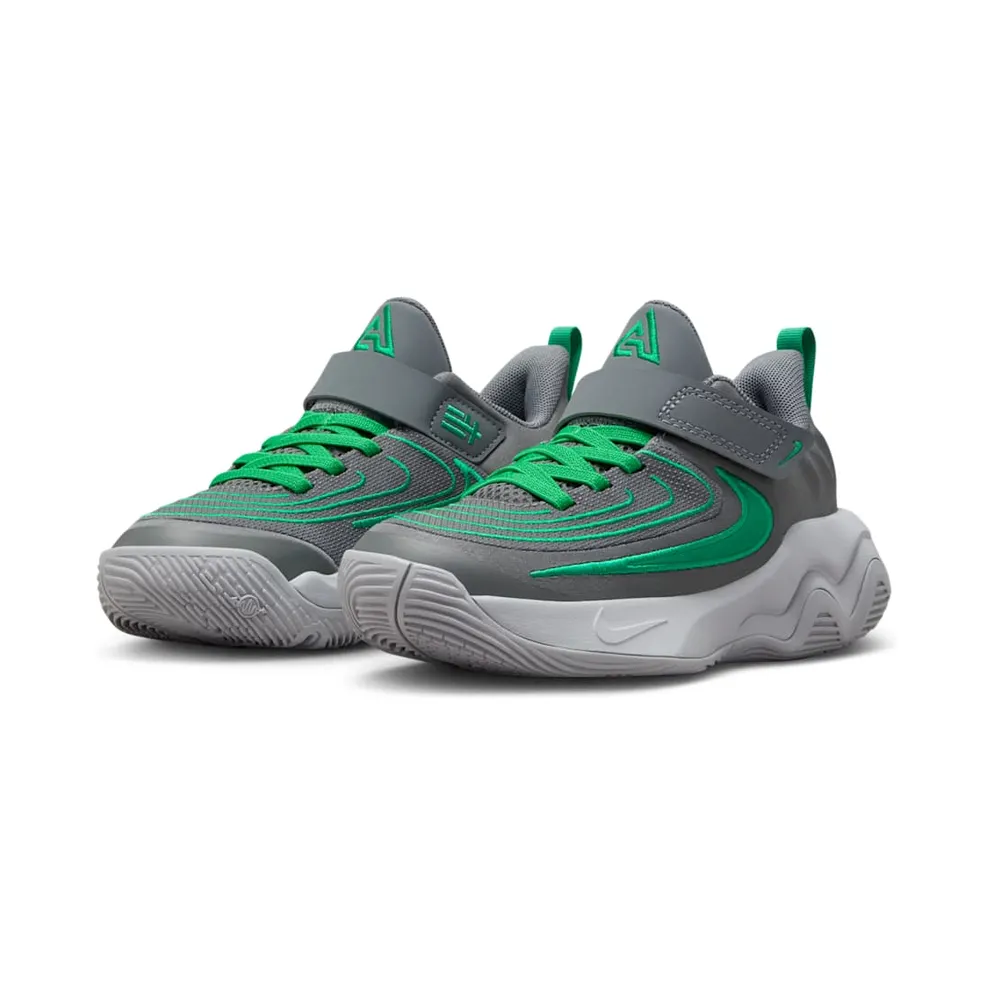 Nike Giannis Immortality 4 Smoke Grey Wolf Grey Dark Smoke Grey Stadium Green (FZ6733-002)