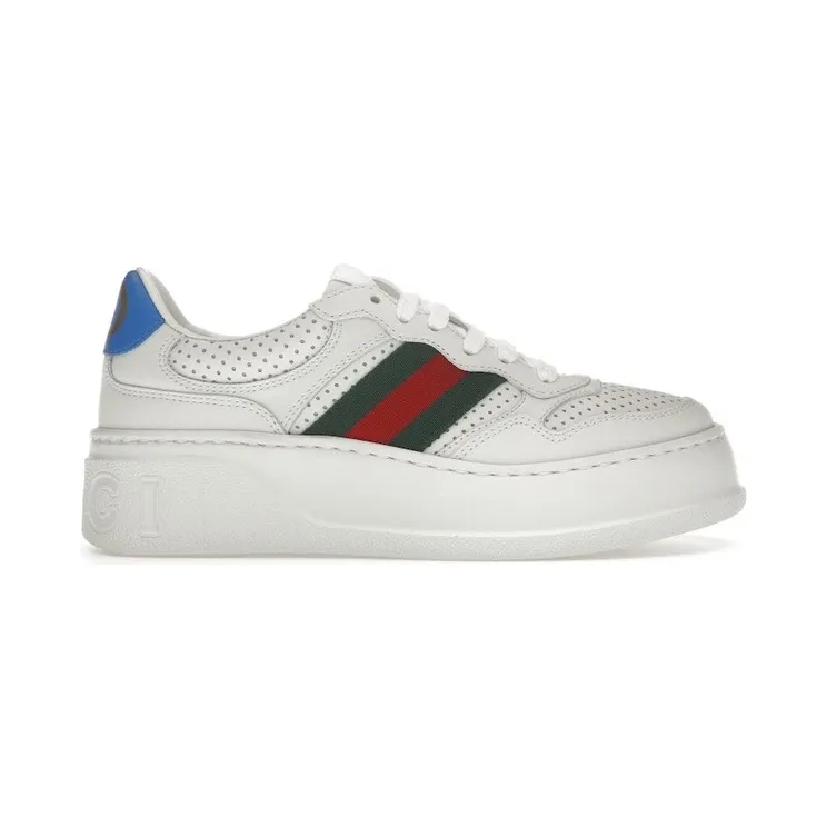 Gucci Chunky GG Web White Blue (670415 UPG10 9060)