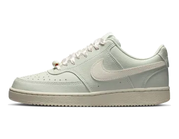 Nike Court Vision Low SE ‘Stitched Floral “Spruce Aura/Sail” (IB6652-002)