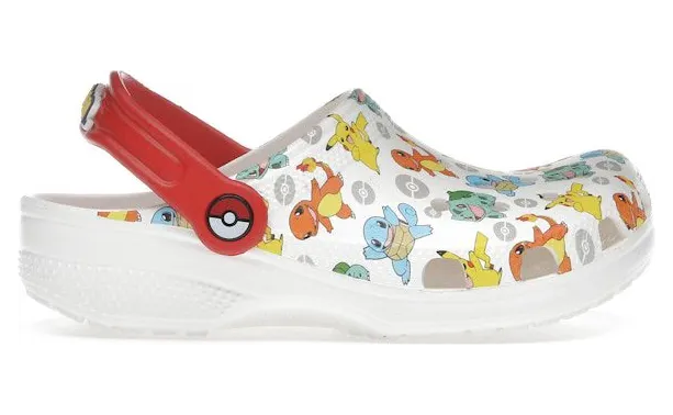 Crocs Classic Clog Pokemon White (207739-94S)