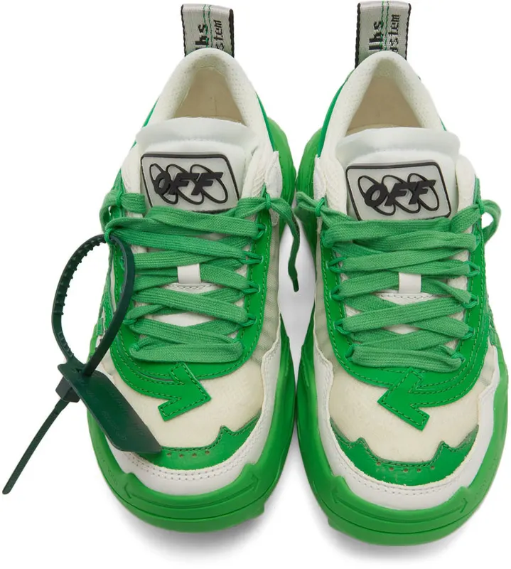 Off-White Off-White & Green Odsy 1000 (OWIA180S22FAB0010155)