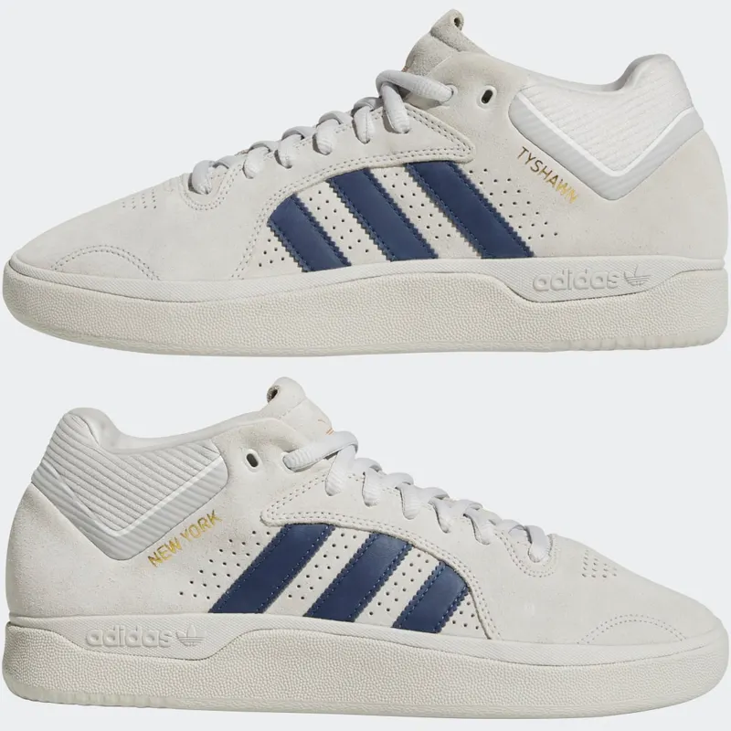 adidas Tyshawn Grey One / Collegiate Navy / Cloud White (GY3666)
