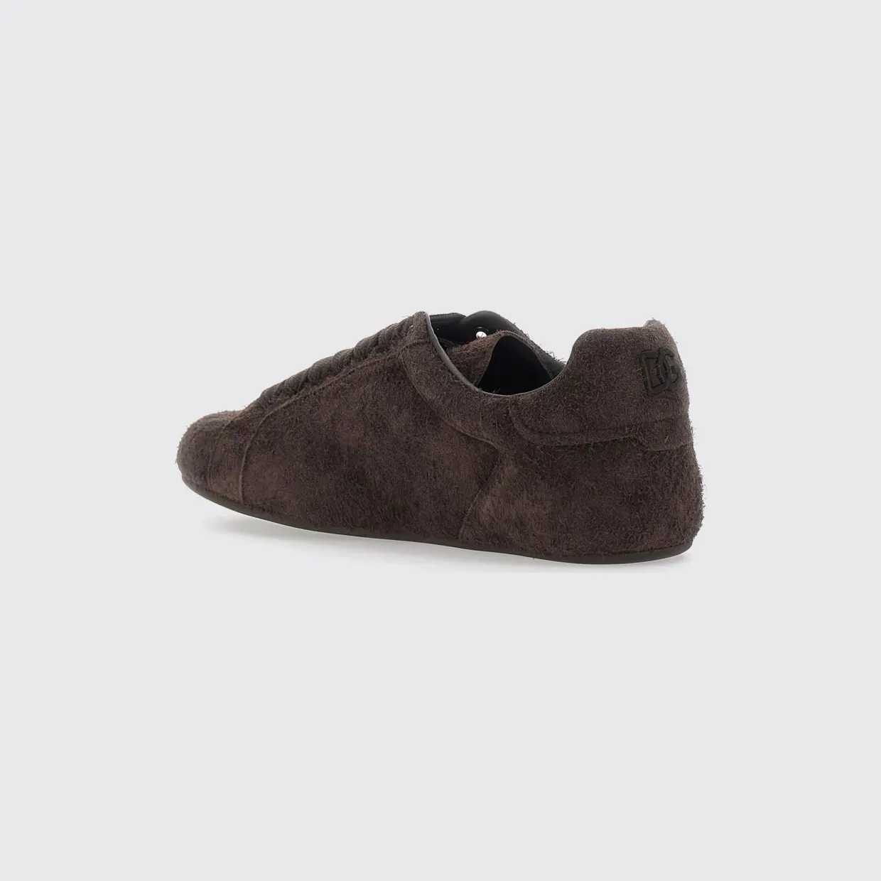 Dolce & Gabbana Portofino Soft Sneakers in Suede Calfskin Dark (CS2471A098187754) (2)