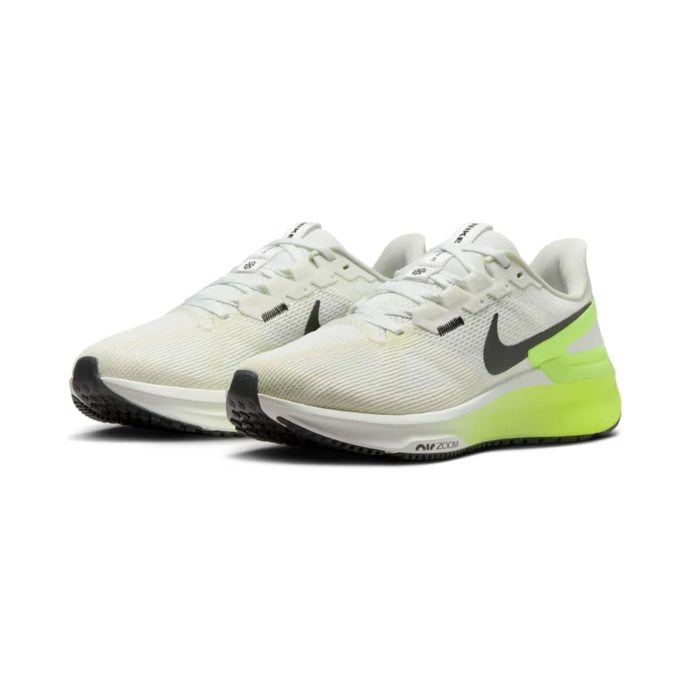 Nike Air Zoom Structure 25 Summit White Volt Coconut Milk Black (DJ7884-111)