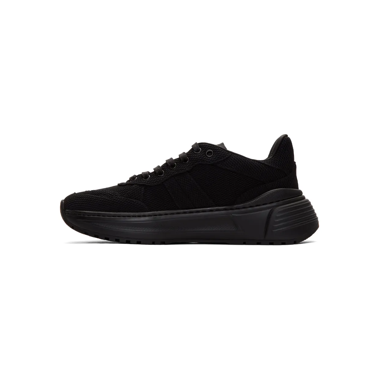 Bottega Veneta Black Mesh Speedster Sneakers (608833 VBRZ1) (3)