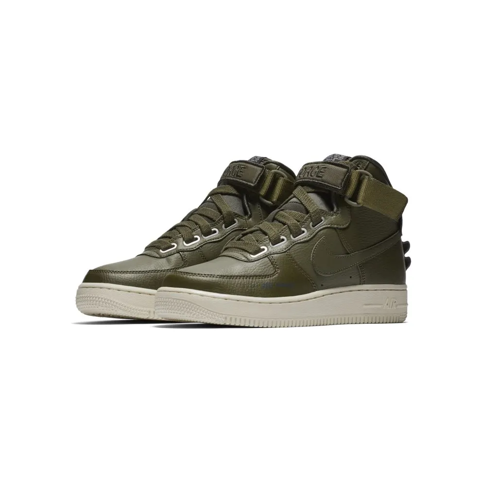 Nike Air Force 1 High Utility Olive Canvas (W) Olive Canvas/Olive Canvas-Light Cream-Sequoia (AJ7311-300)