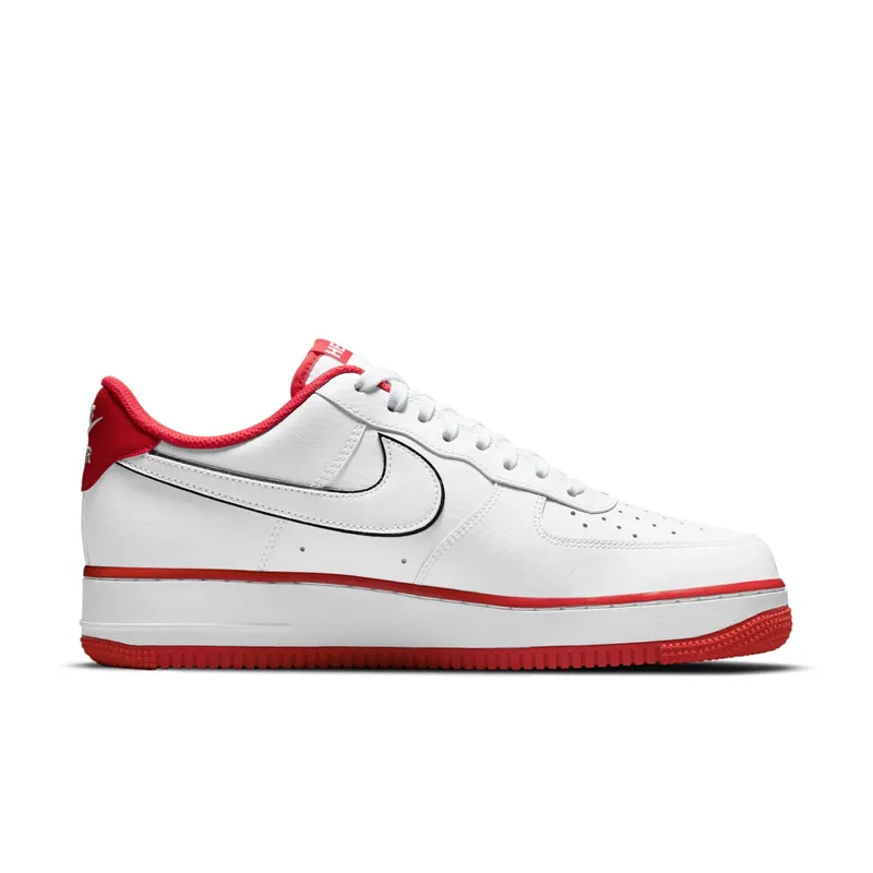Nike Air Force 1 Low ’07 LX Hello – “White / University Red / Black / White” (CZ0327-100)