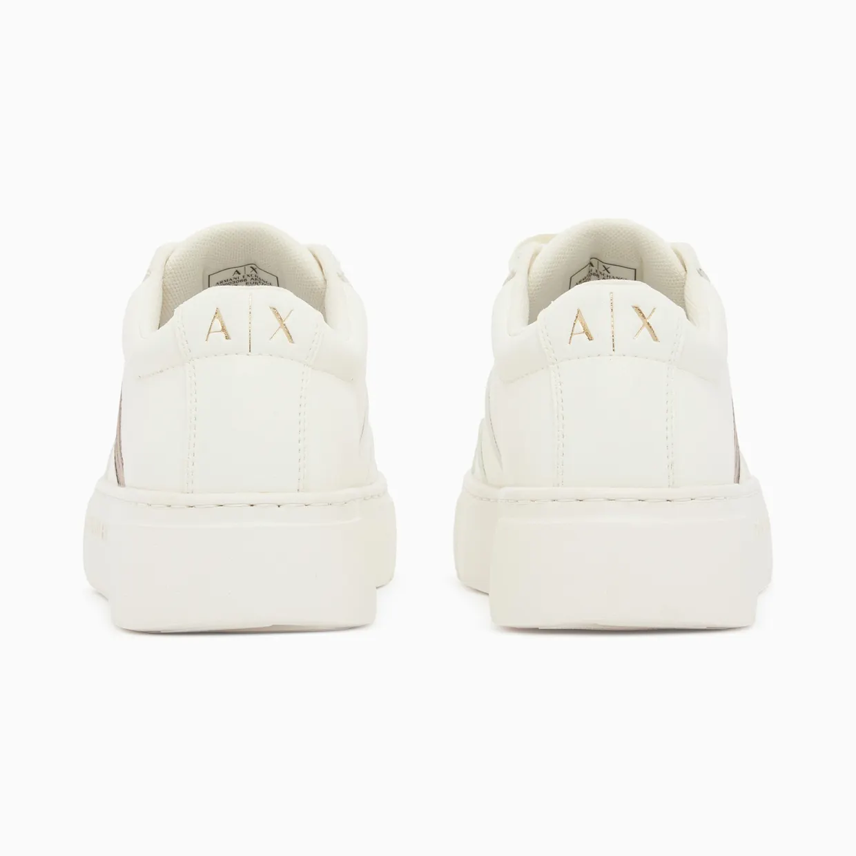 Armani Low Cut Sneakers With Mesh And Mini-Tumbled Finish (XW003066-AF27076-U0011) (4)