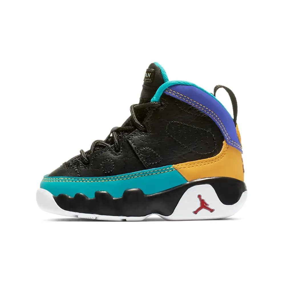 Jordan 9 Retro Dream It Do It (TD) Black/University Red-Dark Concord-Canyon Gold-Turbo Green-White (401812-065)