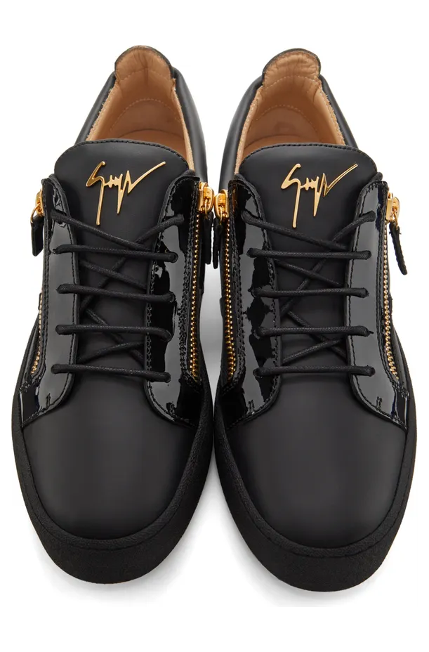 Giuseppe Zanotti Black May London Frankie Sneakers (RU70000 72608) (5)