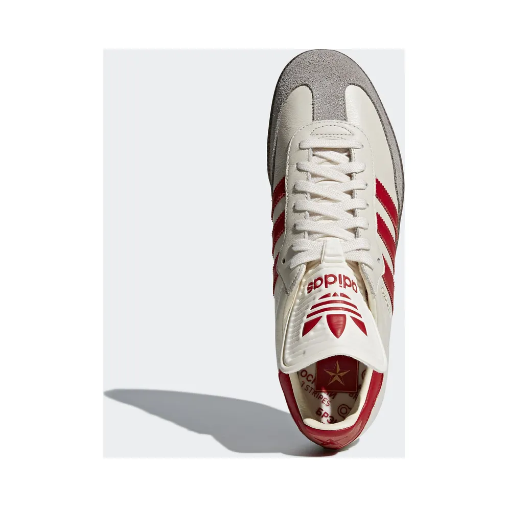 adidas Samba Classic OG White Scarlet Granite Chalk White/Scarlet/Clear Granite (CQ2216)