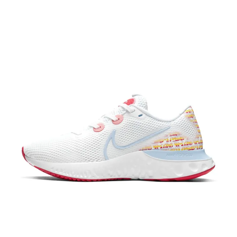 Nike Renew Run White White/Track Red/Washed Coral (CW5633-100)