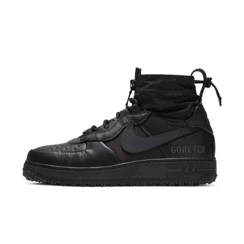 Nike Air Force AF 1 WTR Gore-Tex Triple Black (2019) (CQ7211-003)
