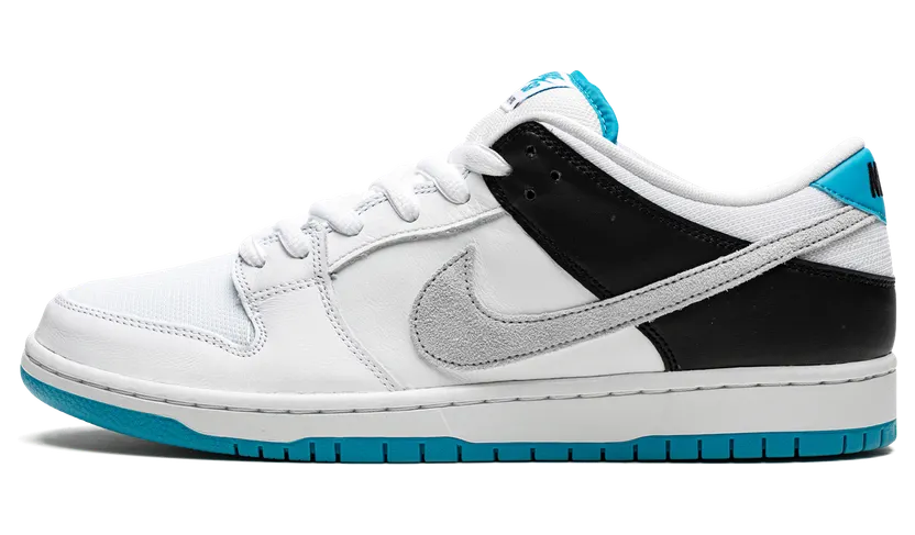Nike SB Dunk Low Laser Blue – “White / Black / Laser Blue” (BQ6817-101)