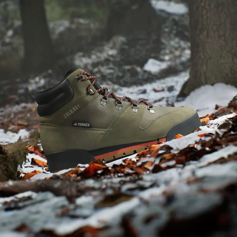 Adidas Terrex Snowpitch COLD.RDY Hiking Olive Strata / Bronze Strata / Semi Impact Orange (IH3665)