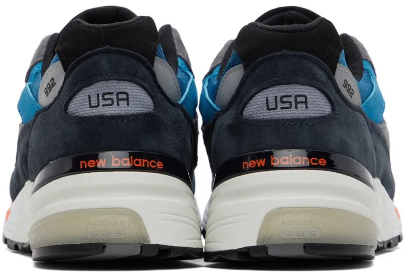 New Balance 992 Black Blue Grey (M992CP)