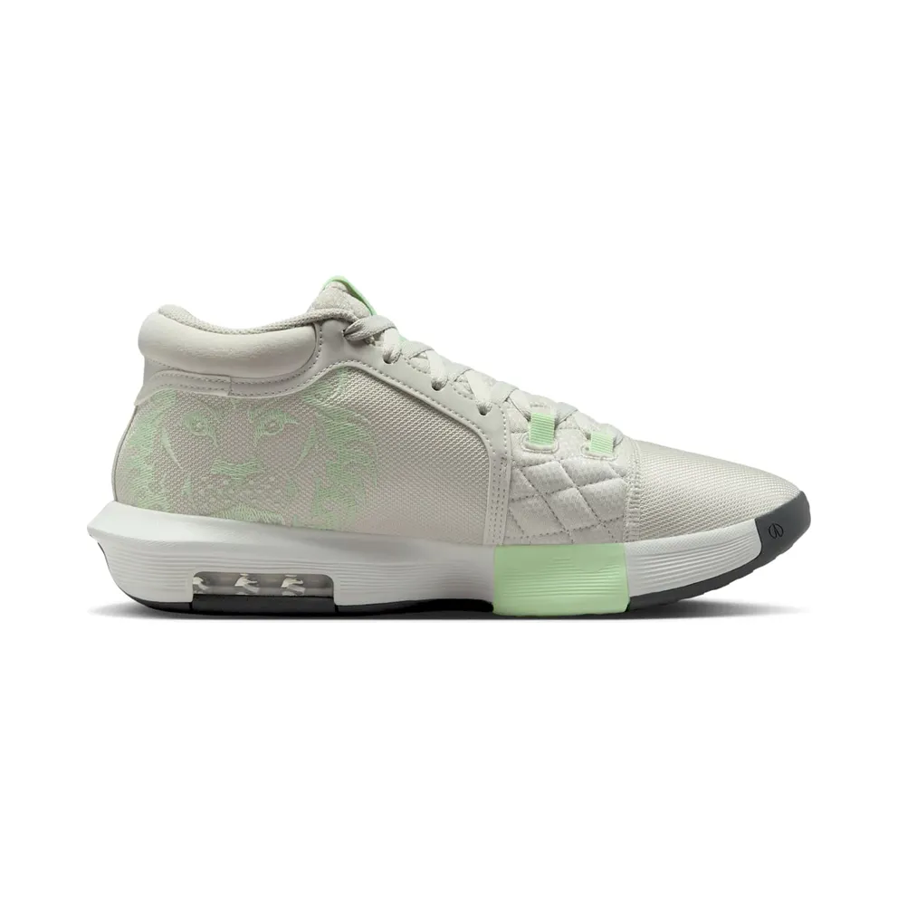 Nike LeBron Witness 8 Light Bone Vapor Green Swan Anthracite (HQ2139-002)