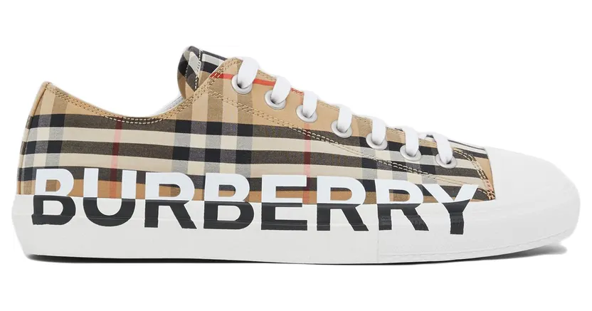 Burberry Logo Print Vintage Check
