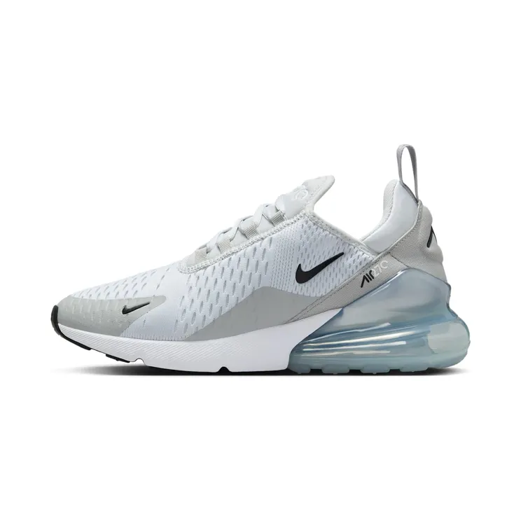 Nike Air Max 270 “Pure Platinum / Light Smoke Grey / Metallic Silver / Black” (AH6789-018)