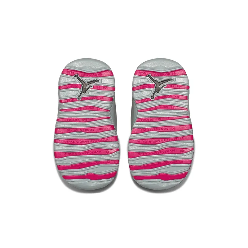 Jordan 10 Retro Rush Pink (TD) Dark Smoke Grey/Rush Pink-Black-Iron Grey (705416-006)