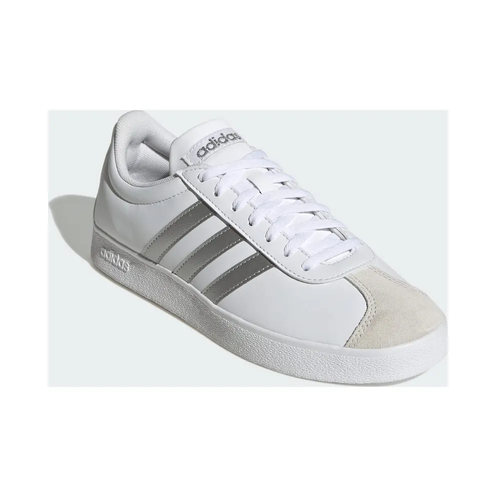 Adidas VL Court Base Cloud White / Silver Metallic / Grey One (ID3716)