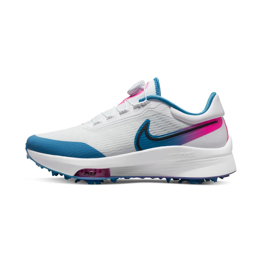 Nike Air Zoom Infinity Tour NEXT% Boa Wide “White Aurora Blue Pink Blast” (DJ5590-100)