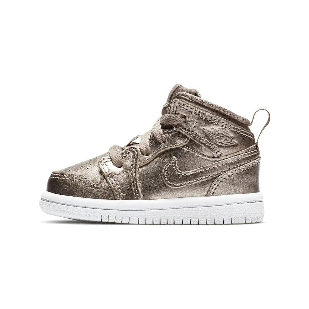 Jordan 1 Mid Sepia Stone (TD) Sepia Stone/White-Noble Red (AV5172-200)