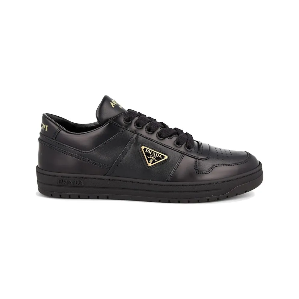 Prada Downtown Leather Low Top Sneakers Black (1E792M_3LPH_F0002)