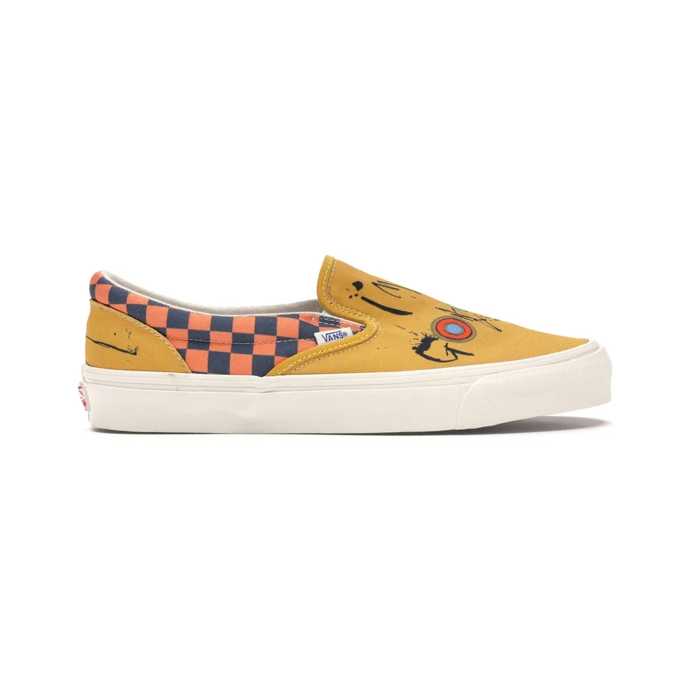 Vans Slip-On Ralph Steadman Checkerboard Orange Checkerboard/Orange (VN0A45JKVQO)