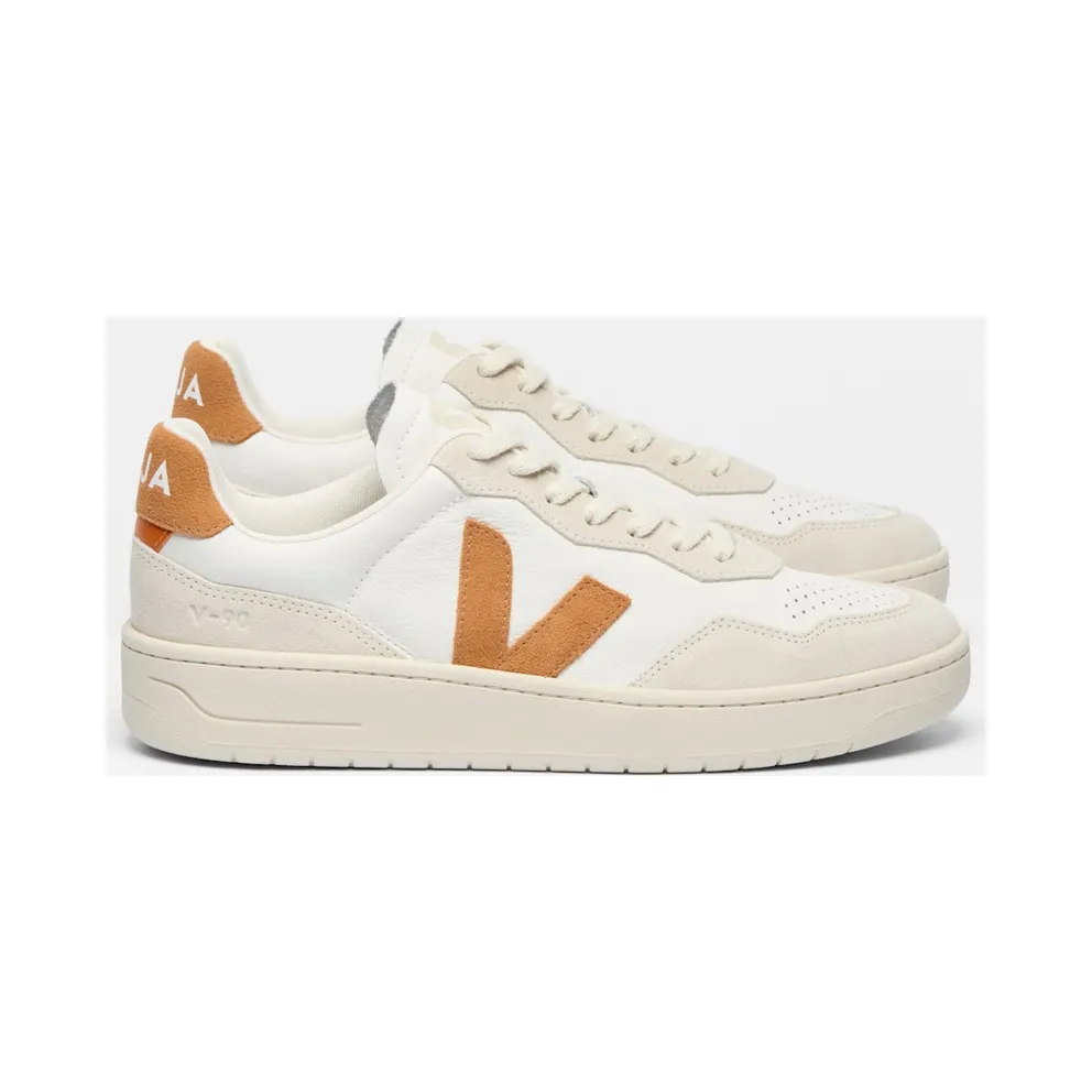 VEJA V-90 leren – White (VD2003389)