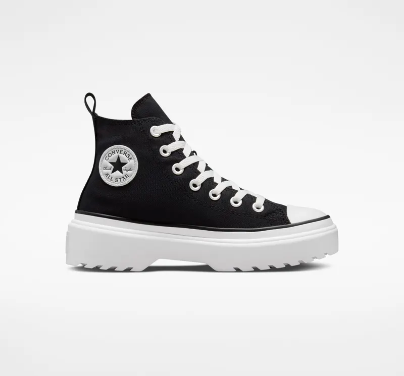 Converse Chuck Taylor All Star Lugged Lift Platform Canvas Black/Black/White