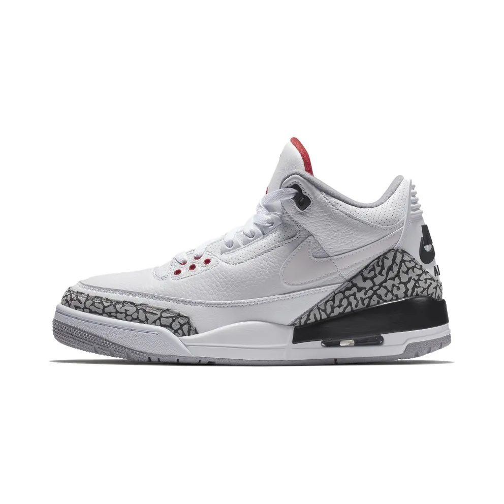 Jordan Air 3 JTH Super Bowl White/Fire Red/Black (AV6683-160)