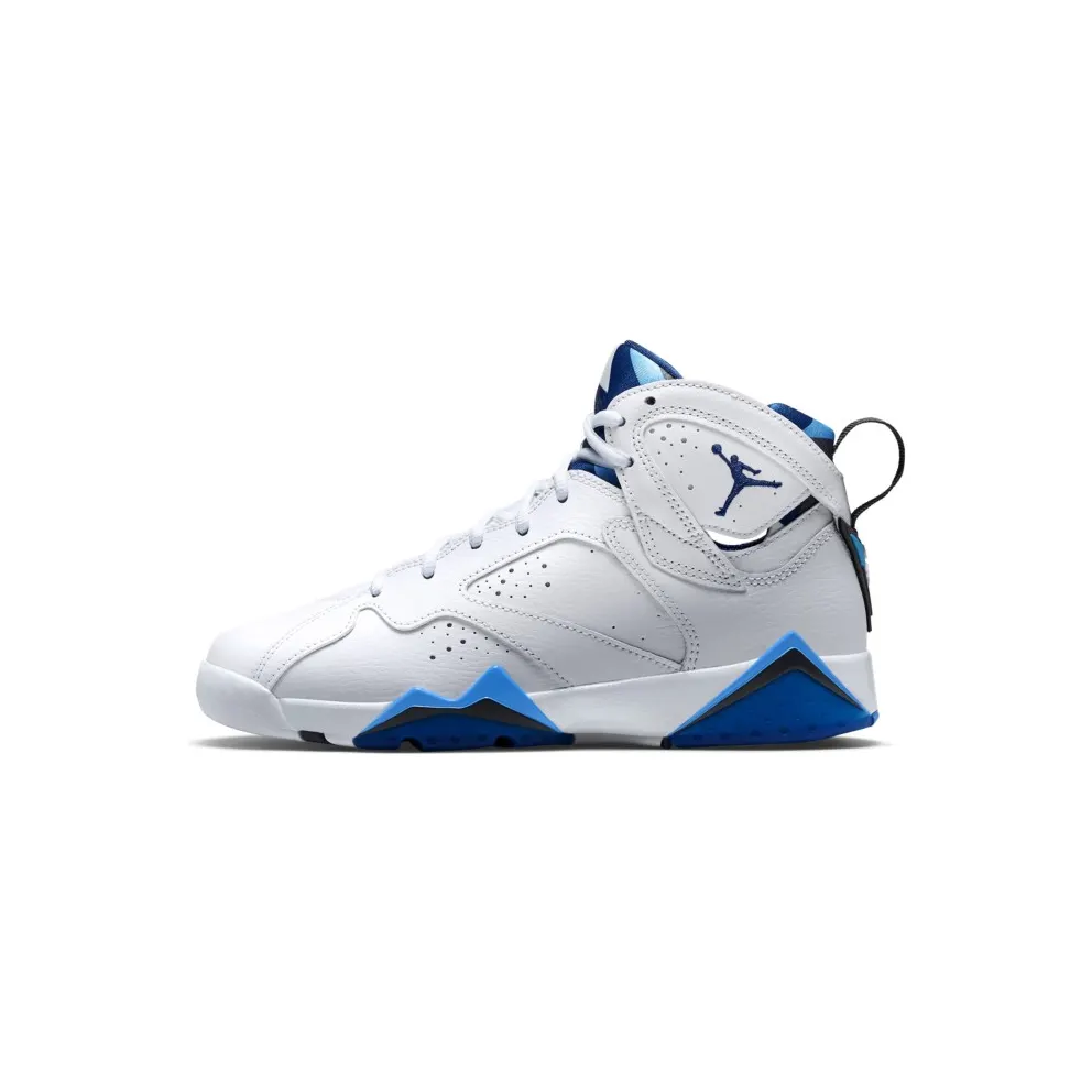 Jordan 7 Retro French Blue 2015 (GS) White/French Blue/Flint Grey (304774-107)