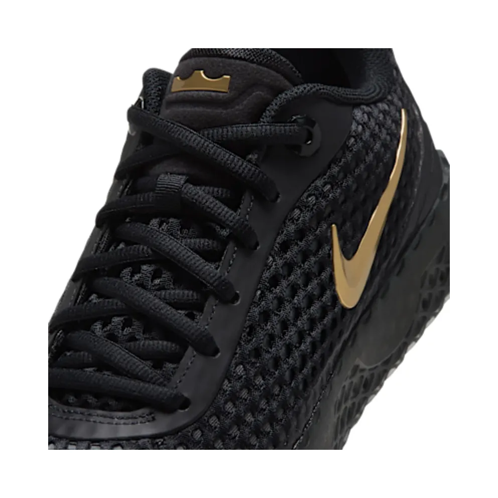 Nike LeBron Witness 10 – “Black / Black / Iron Grey / Metallic Gold” (IQ9847-001)
