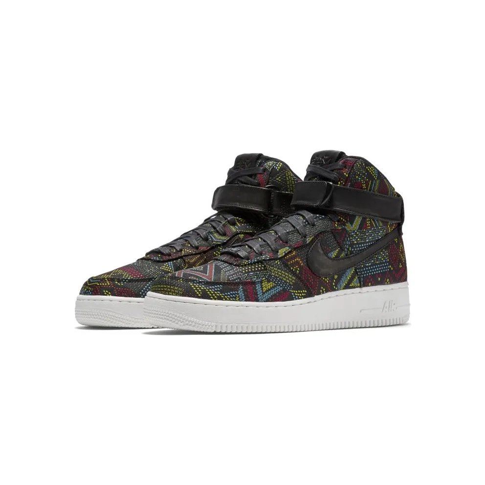 Nike Air Force 1 High Black History Month (2016) Black/Black-Summit White (836227-001)