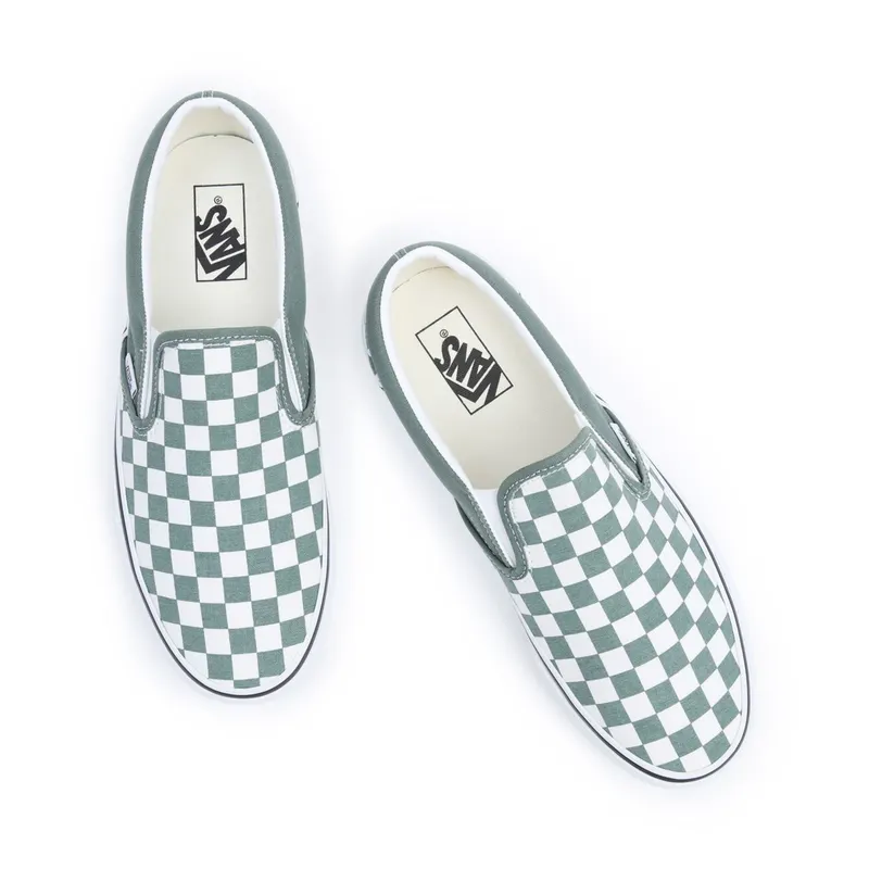 VANS Color Theory Classic Slip-on Shoes White (VN0A5JMHYQW)