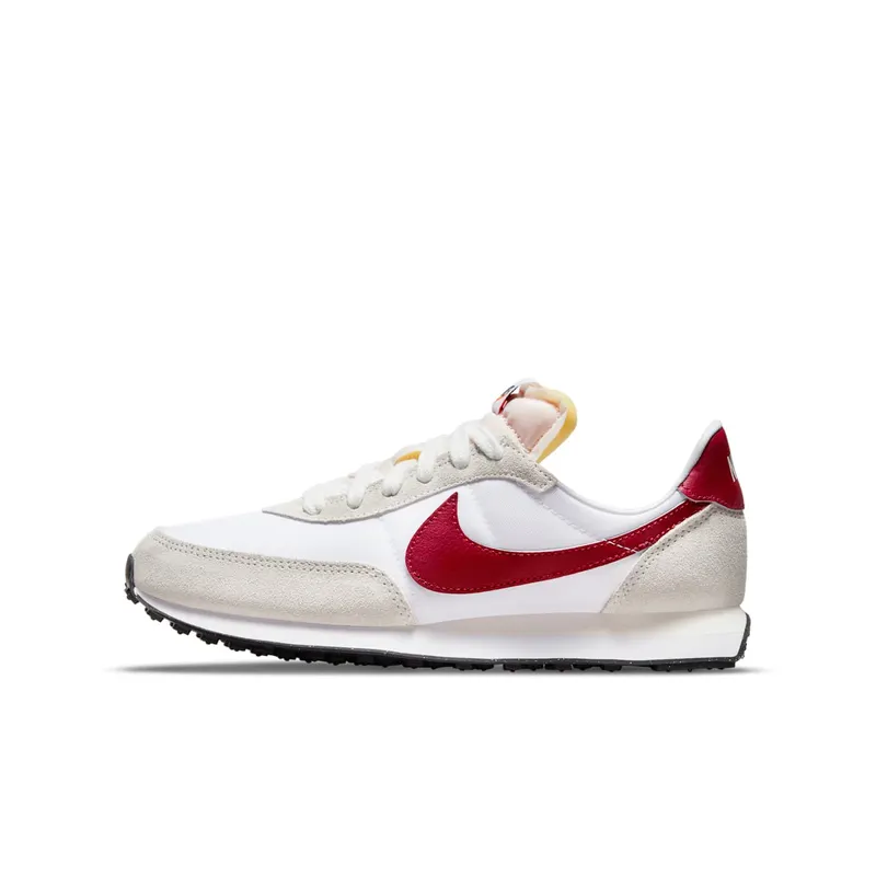 Nike Waffle Trainer 2 “White/Black/Bright Crimson/Gym Red” (DC6477-101)