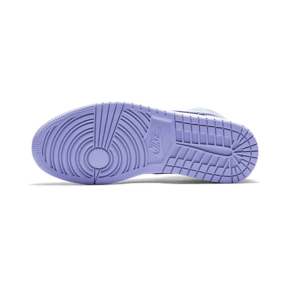 Jordan 1 Mid Purple Aqua (GS) (554724-500)