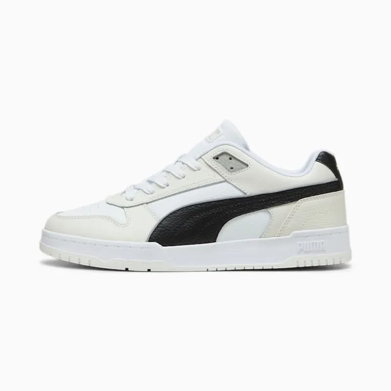 Puma RBD Game Low White Black Vapor Gray (386373-27)
