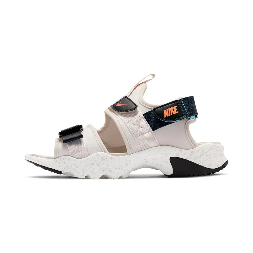 Nike Canyon Slide Grey “Desert Sand / Lagoon Pulse / Black / Bright Mango” (CV5515-004)