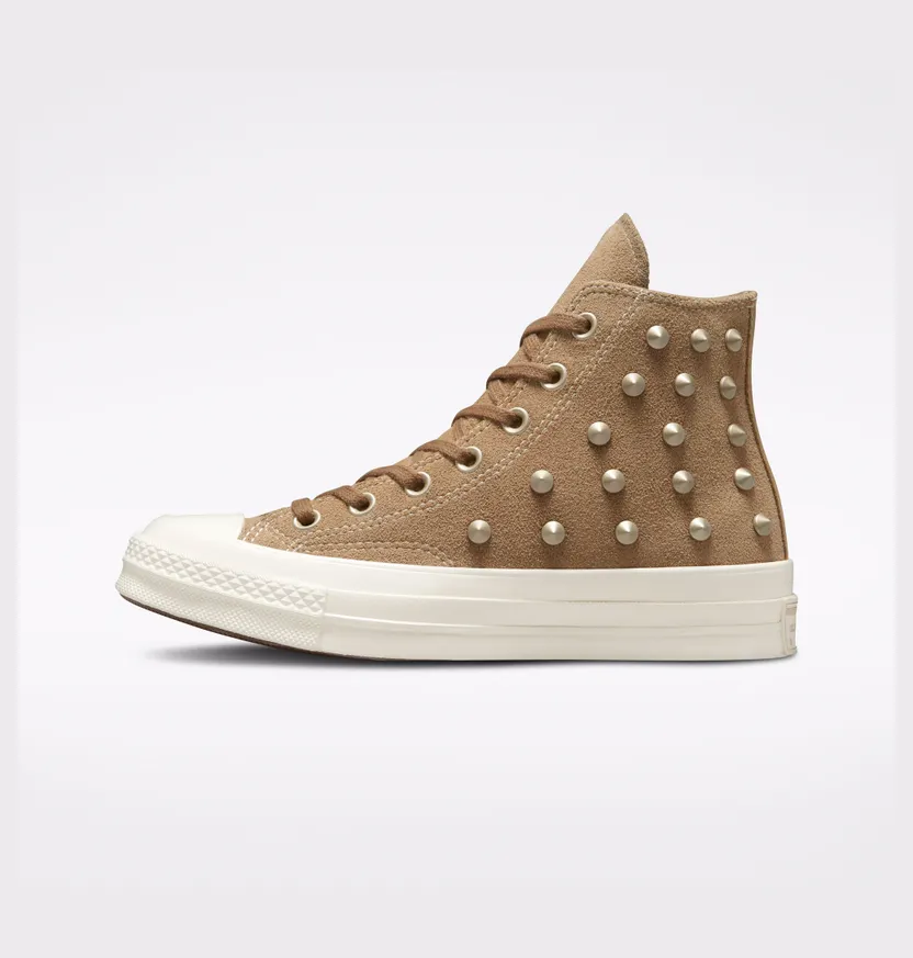 Converse Chuck 70 Suede Studs Sand Dune/egret/light Gold