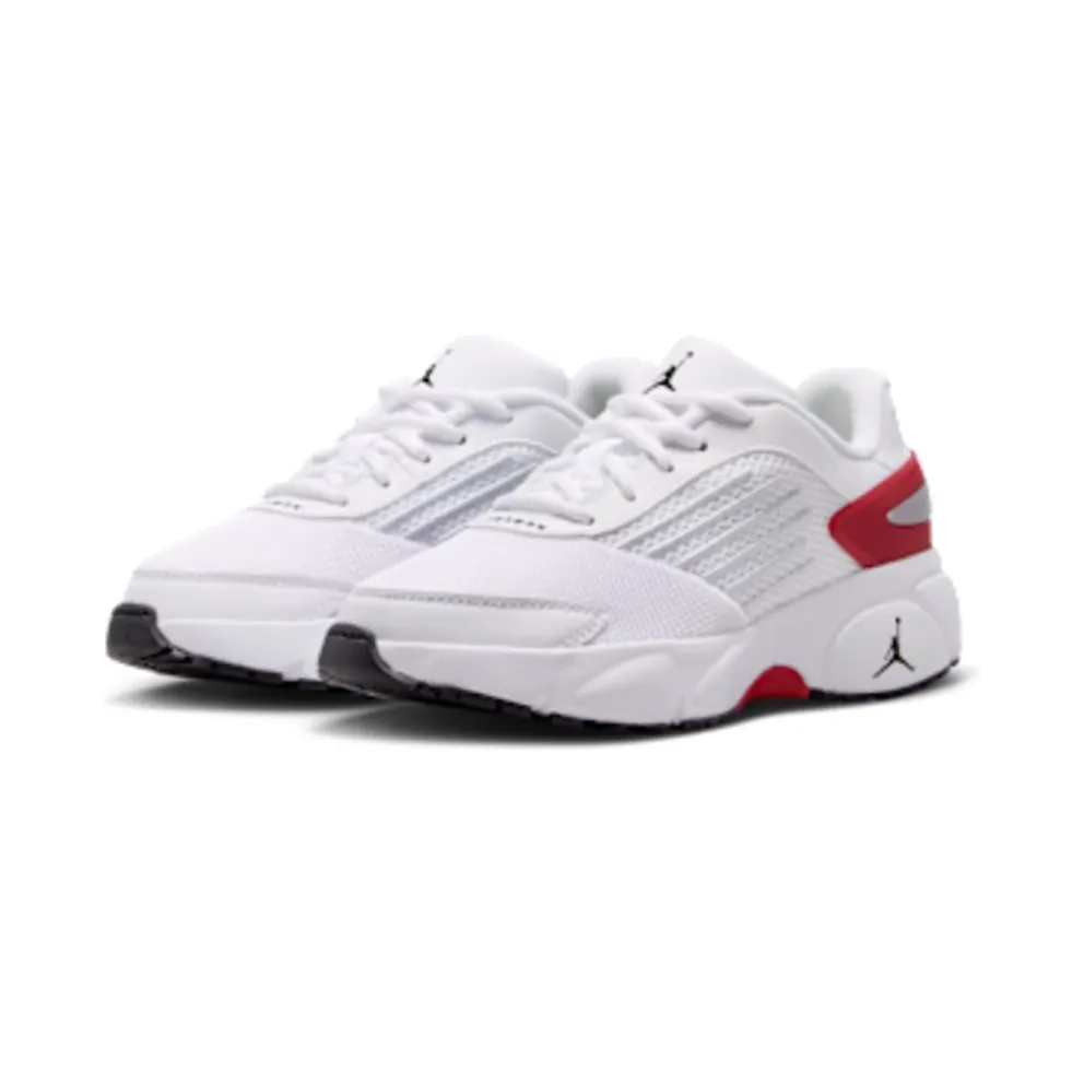 Nike Jordan Trunner Flow “White / Gym Red / Metallic Silver / Black” (IQ7693-101)