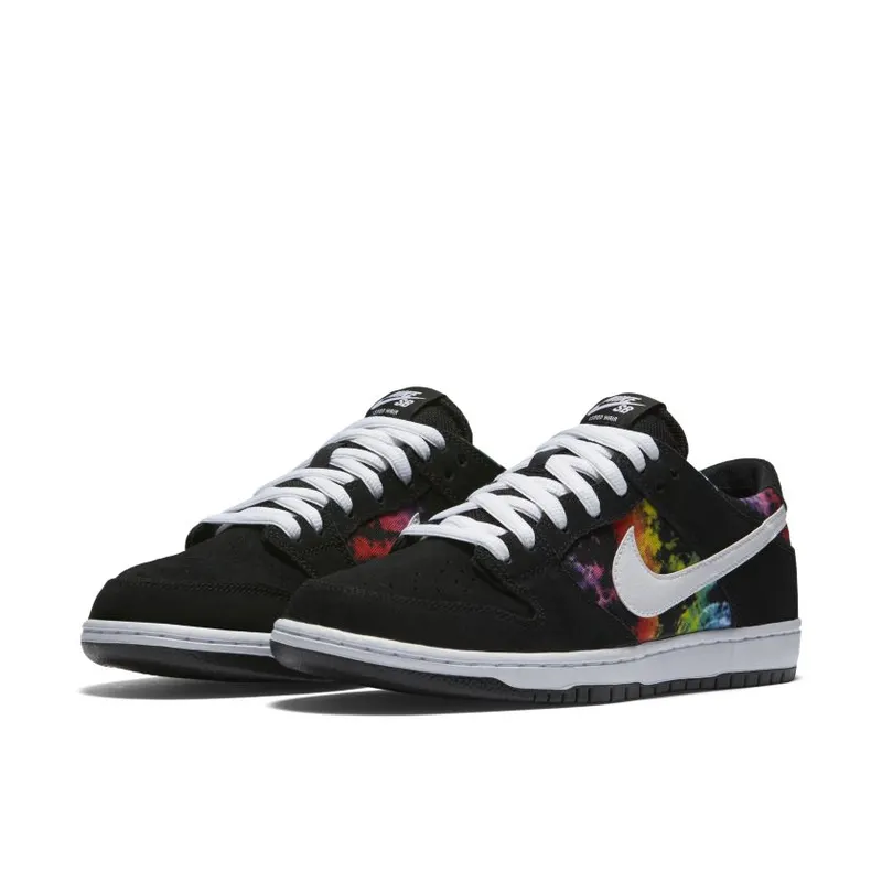 Nike SB Dunk Low Ishod Wair Tie Dye Black/White/Multi Color (819674-019)