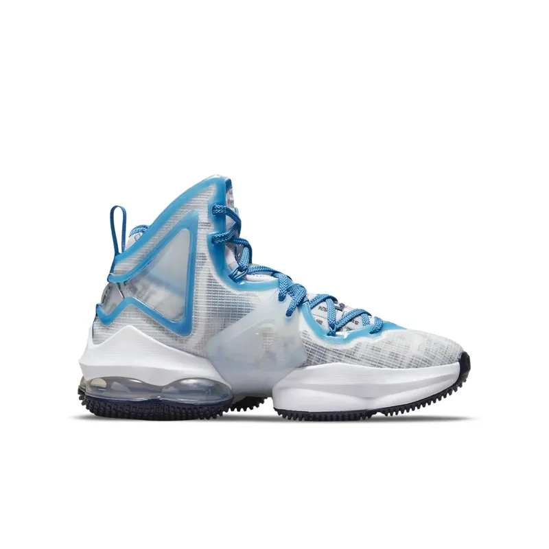 LeBron 19 voor kids White (DD0418-100)
