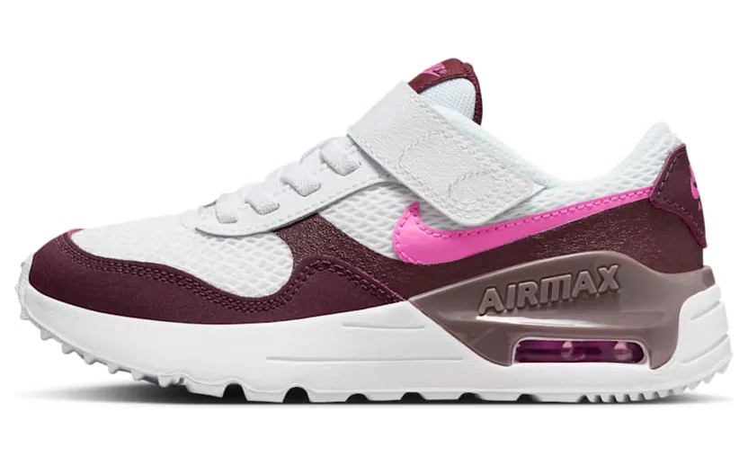 Nike Air Max SYSTM White Burgundy Crush Violet Ore Playful Pink (DQ0285-116)