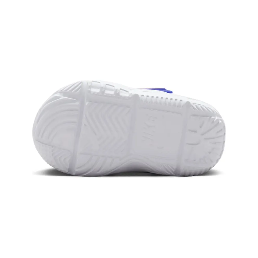 Nike Team Hustle D 12 Football Grey Lapis Laser Orange (HF6281-020)