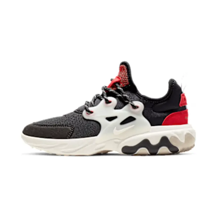 Nike React Presto GS “Black / University Red / Phantom” (BQ4002-003)