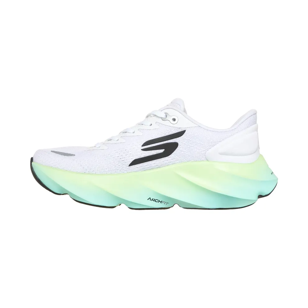 Skechers Aero Burst Sneaker White/Limoen