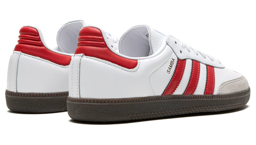 adidas Samba OG “White Scarlet”: fris wit met een rode knipoog (2)